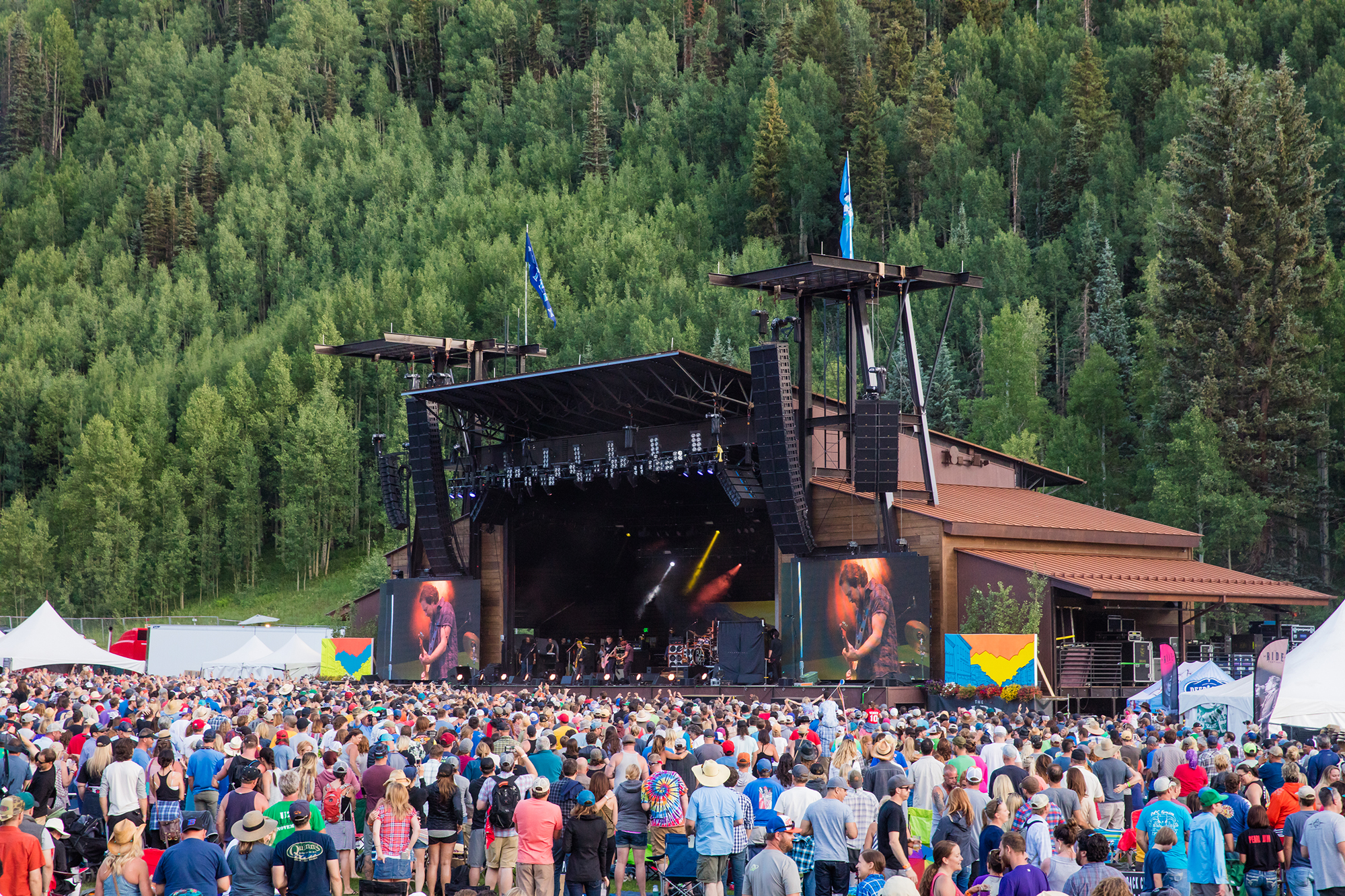 Telluride Festival Stage Charles Cunniffe Architects