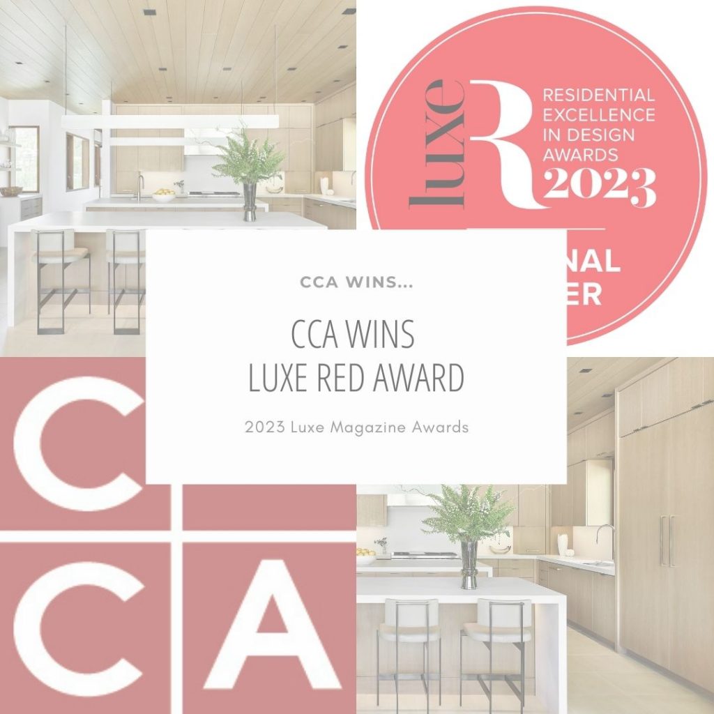 Luxe Red Award Casa Cresta announcement 